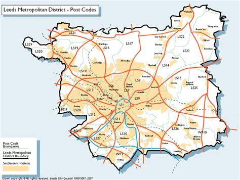 leeds city region infrastructure map