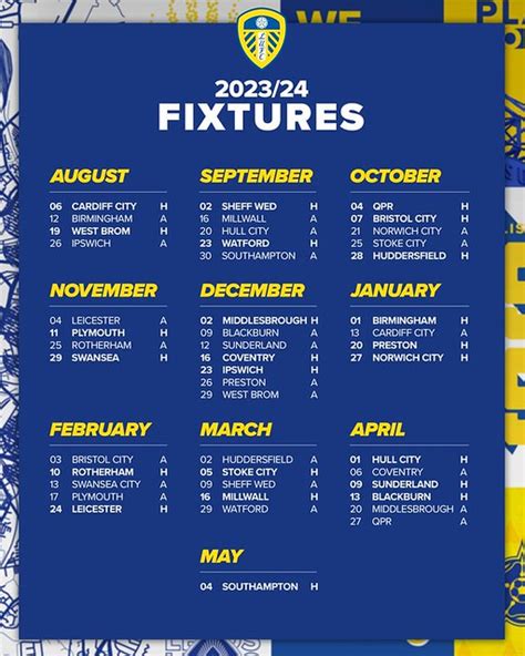 leeds united 2023/2024 fixtures