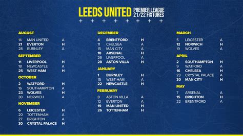 leeds united fixtures 2022/2023