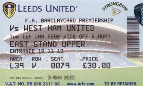 leeds united game tickets