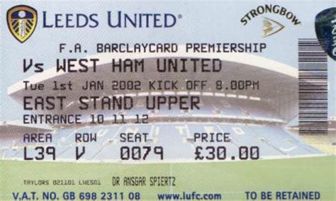 leeds united home game tickets