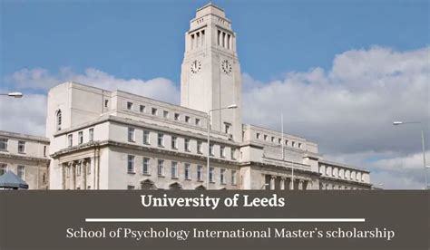 leeds university scholarships for masters