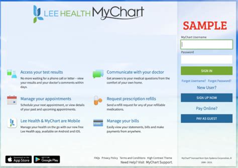 leehealthmychart