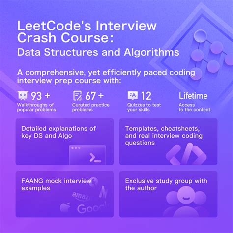 leetcode's interview crash course data structures and algorithms review