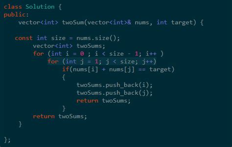leetcode 2 sum solution in c