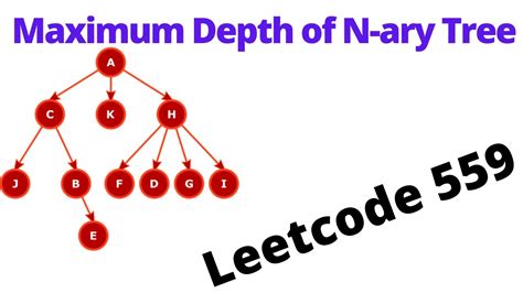 leetcode maximum depth of n ary tree