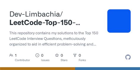 leetcode top 150 interview questions solutions
