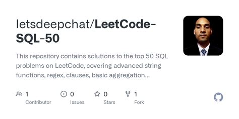 leetcode top 50 sql problems