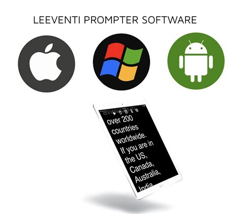 Leeventi Teleprompter Software