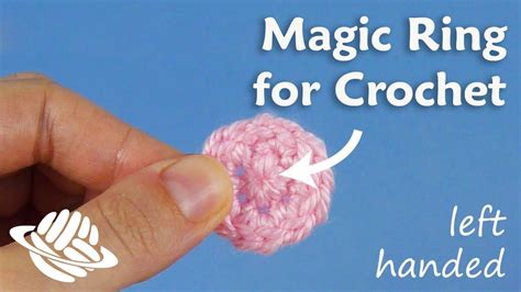 Magic Circle Left Handed Magic circle, Magic circle crochet, Magic ring