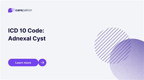 left adnexal cystic icd 10