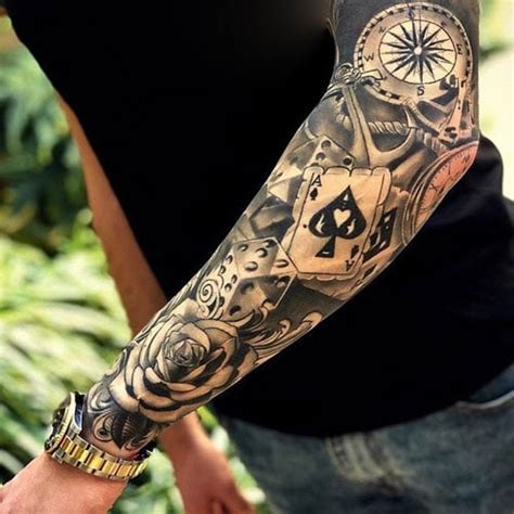 Inspirational Left Arm Full Sleeve Tattoo Designs Ideas