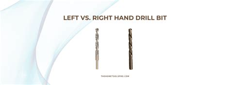 Left Handed Drill Bit Difference Between