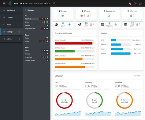 Left Navigation Examples