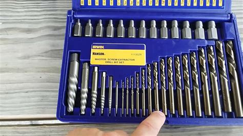Left-Handed Drill Bits Extractor