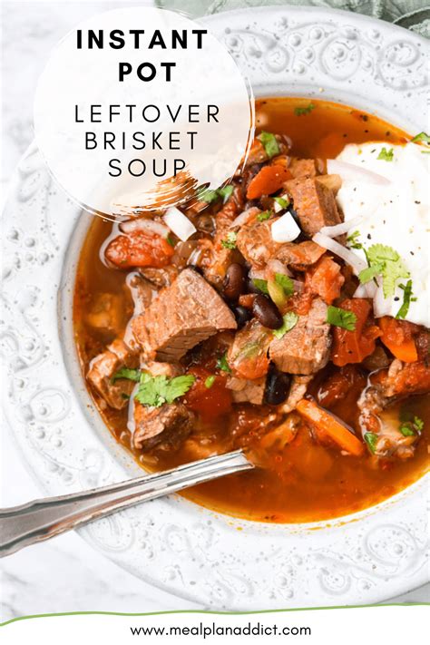 Leftover Brisket Instant Pot