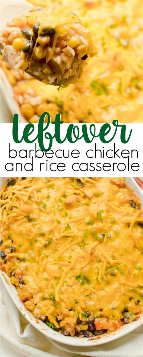 leftover chicken and rice recipes with few ingredients