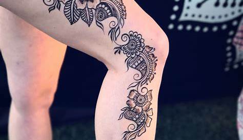 Leg Mehndi Design Simple Tattoo Untitled Henna , , Henna