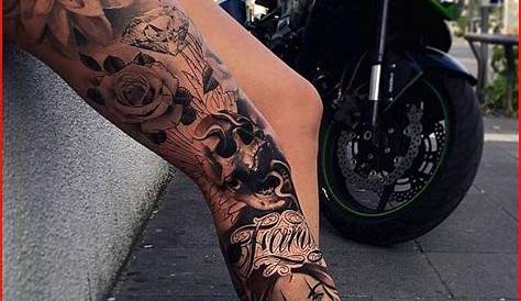 30 Leg Tattoos Ideas For Women - Flawssy