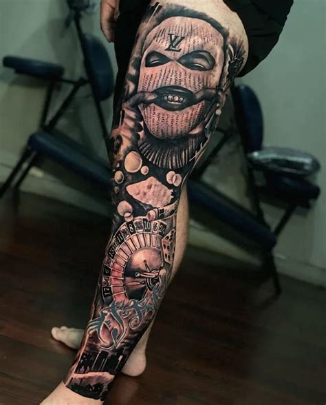 Pin by Justyce McFall on Tattoo sketches Full leg tattoos, Leg