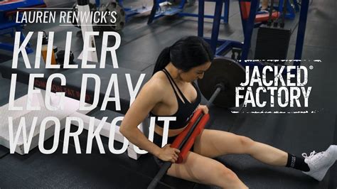 Leg Workout Jacked Factory