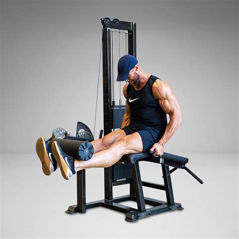 CETOOM Leg Extension and Curl Machine Adjustable Plate Loaded Lower Body Special Leg Machine