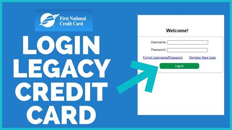 Legacy Credit Card Login How To Make Your Payment