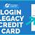 legacy credit card login page