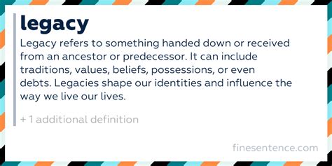 legacy software meaning in english