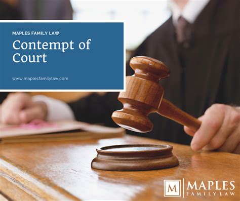 legal definition of contempt court