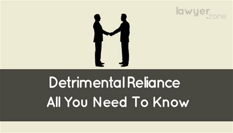 legal definition of reliance