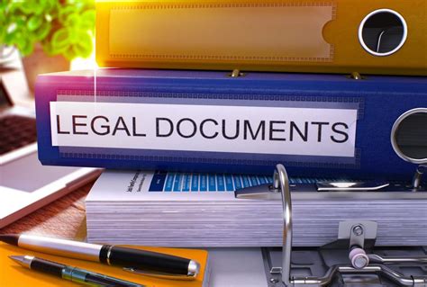 legal documents