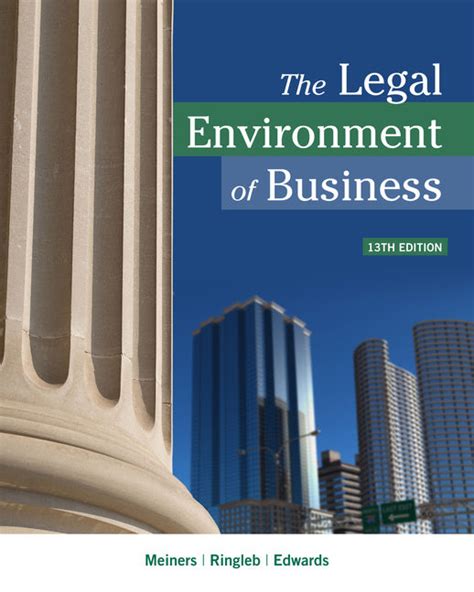 legal environment of business 13th edition