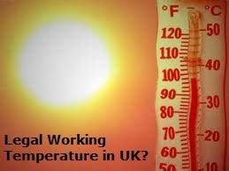 legal temperature to work in uk