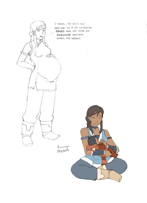 legend of korra pregnant