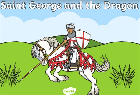 legend of st george and the dragon for kids