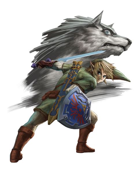 legend of zelda twilight princess wolf link