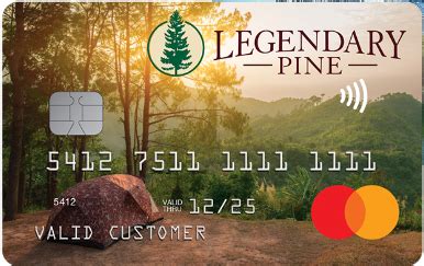 legendary pine card login