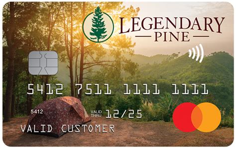 legendary pine credit card sign in