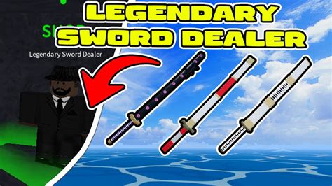 legendary sword dealer text