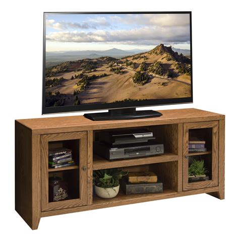 legends furniture tv stand with glass doors