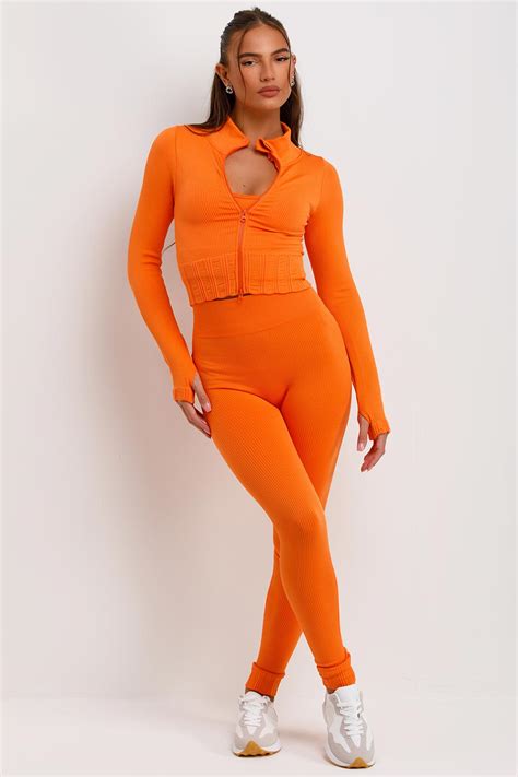 Leggings And Jacket Set