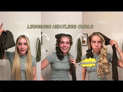 Leggings Curling Method