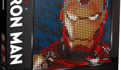 Lego Art Marvel Studios Iron Man Décor Set 31199 | Harrods AE