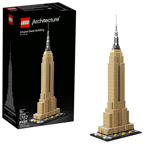 Lego Architecture 21046 Empire State Building Speed Build - Youtube