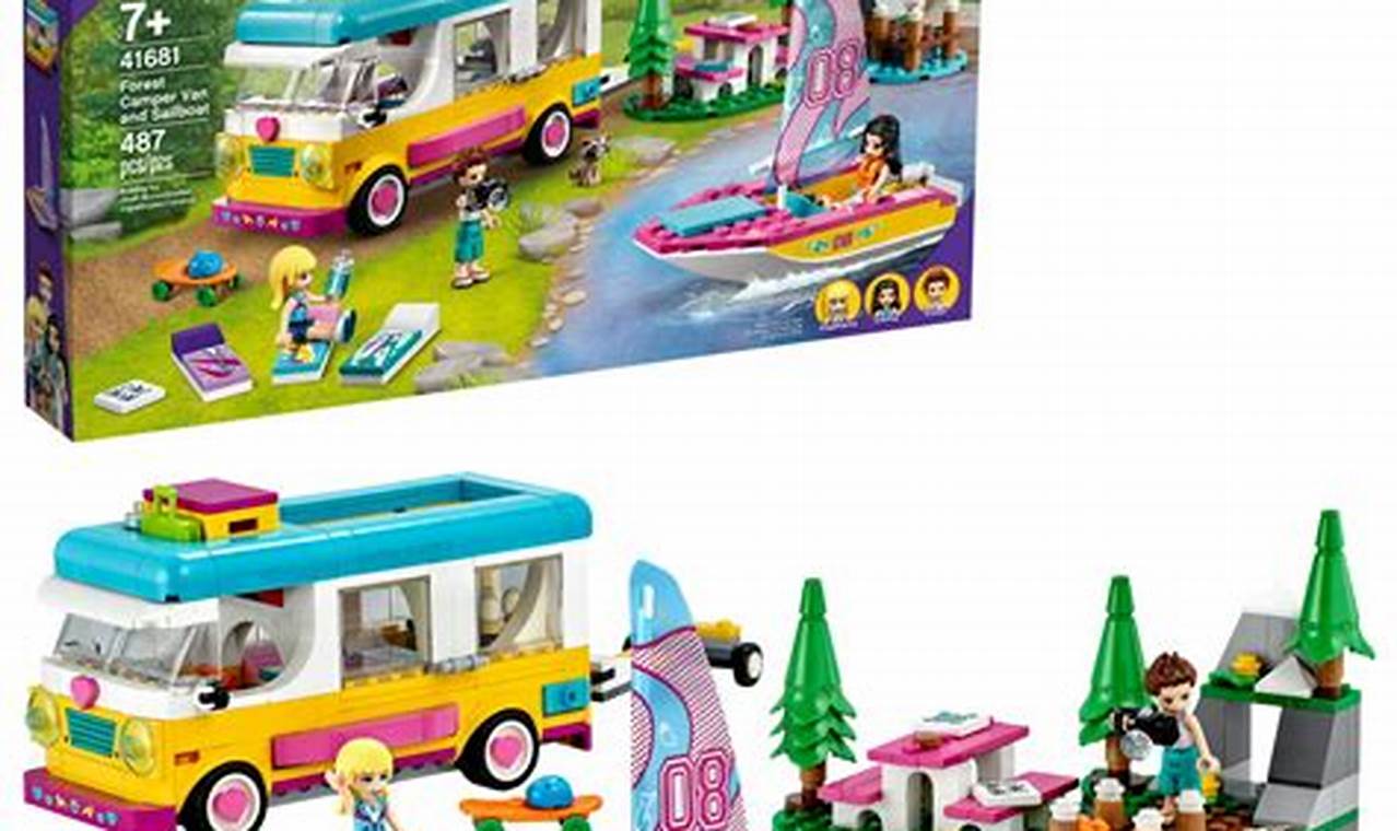 LEGO Friends Camper Van and Sailboat: A Glimpse Into Creative Adventures