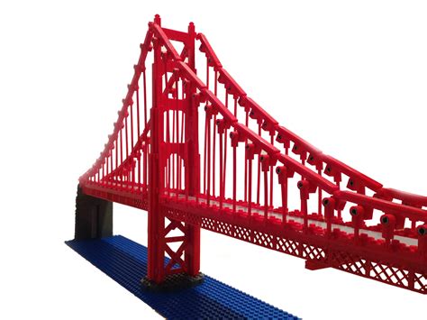 Lego Moc 21043 San Francisco Golden Gate Bridge Display By Sfh_Bricks |  Rebrickable - Build With Lego