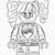 lego harley quinn coloring pages