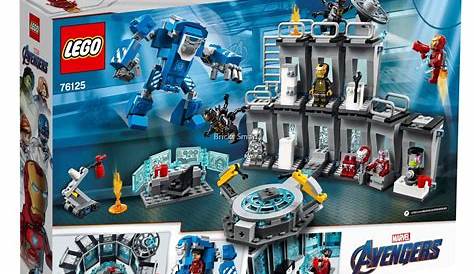 LEGO Marvel Avengers Iron Man Hall of Armor 76125 Building Kit - Tony
