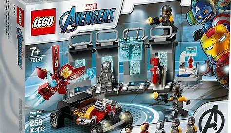 LEGO Marvel 76167 Iron Man Armory - Lego Speed Build Review - YouTube